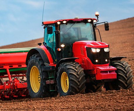 Tractor en campo